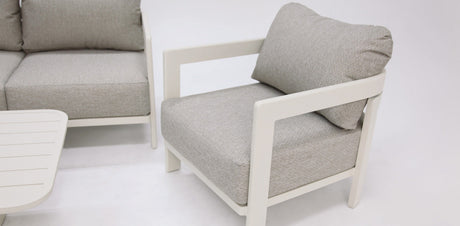 Liberty 4pc Lounge Setting - Cream
