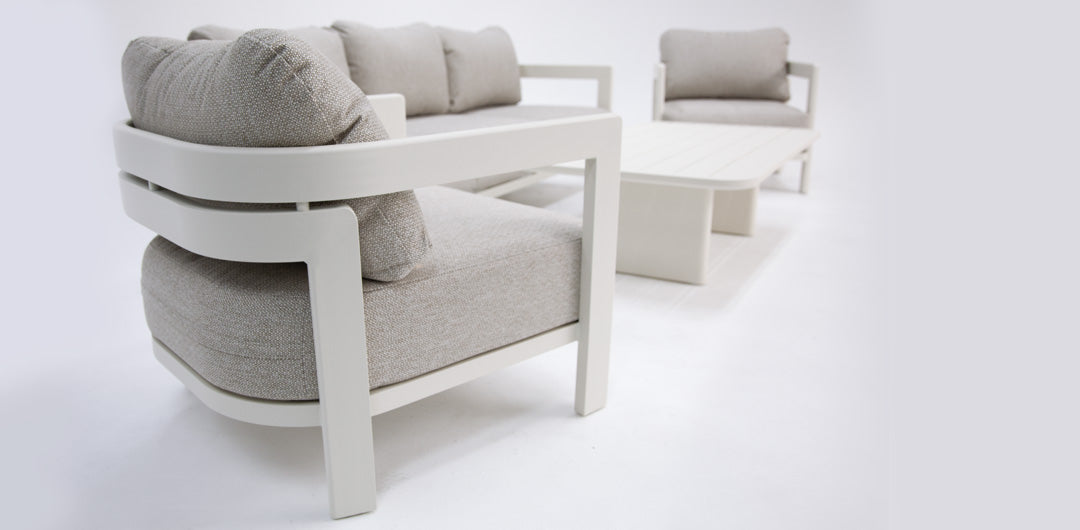 Liberty 4pc Lounge Setting - Cream