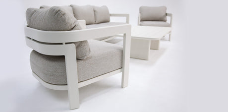 Liberty 4pc Lounge Setting - Cream
