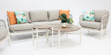 Tallulah 5pc Lounge Setting - Cream