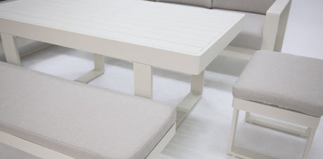 Sallsey Corner Lounge Setting - Cream