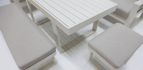Sallsey Corner Lounge Setting - Cream