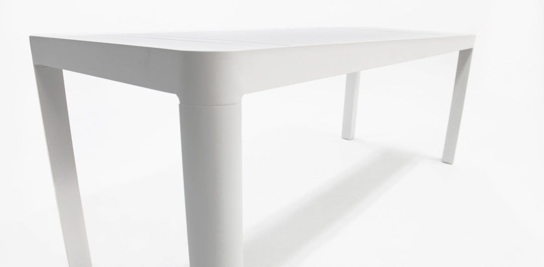 Azura Extendable Balcony Table - White