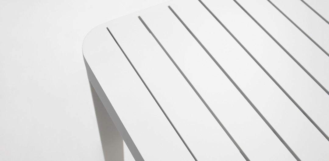 Azura Extendable Balcony Table - White