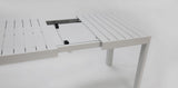 Azura Extendable Balcony Table - White