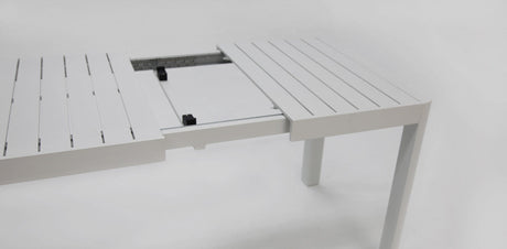 Azura Extendable Balcony Table - White