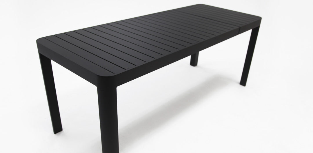 Azura Extendable Balcony Table - Black