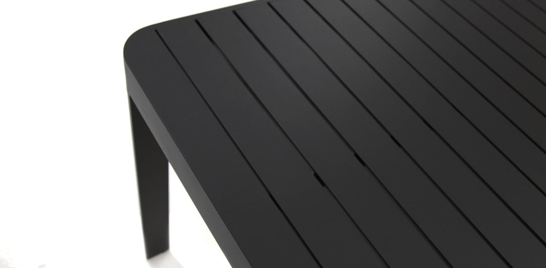 Azura Extendable Balcony Table - Black