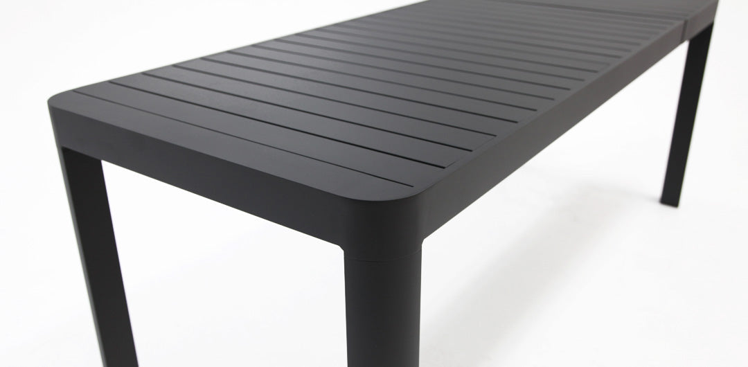 Azura Extendable Balcony Table - Black