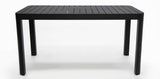 Azura Extendable Balcony Table - Black