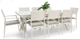 Tyler 11pc Extension Dining Setting - Cream