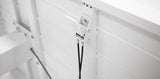 Holste Adjustable Height Table - White