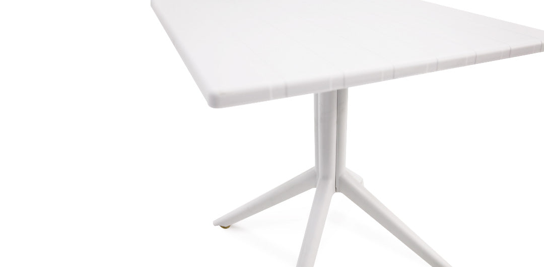 Frankie Resin Dining Table - White