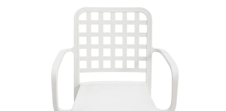 Frankie 5pc Armchair Dining Setting - White