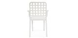 Ravenne Frankie 9pc Armchair Dining Set - White