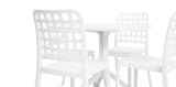 Frankie 5pc Dining Setting - White