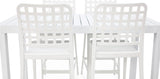 Frankie Armless Remix 5Pc Bar Setting - White