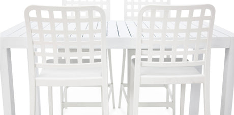 Frankie Armless Remix 5Pc Bar Setting - White