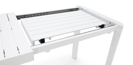 Frankie Remix 7pc Bar Set Armless - White