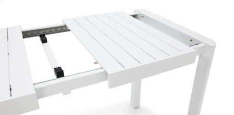 Frankie Remix 7pc Bar Set Armless - White