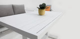Hayman 311 Lounge Setting with Holste Adjustable Table - White