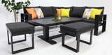 Hayman Holste Corner Lounge Setting - Black