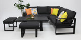 Hayman Holste Corner Lounge Setting - Black