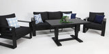 Hayman Holste 311 Lounge Setting - Black