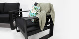 Hayman 311LD Lounge Setting - Black