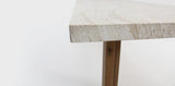 Veltis Albenga 9pc Travertine Dining Setting