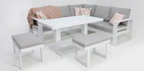 Hayman Holste Corner Lounge Setting - White
