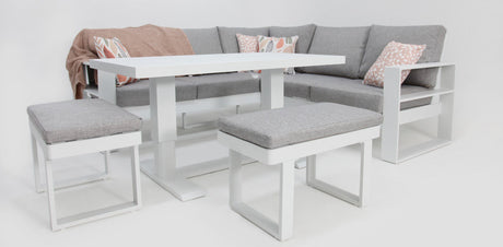 Hayman Holste Corner Lounge Setting - White