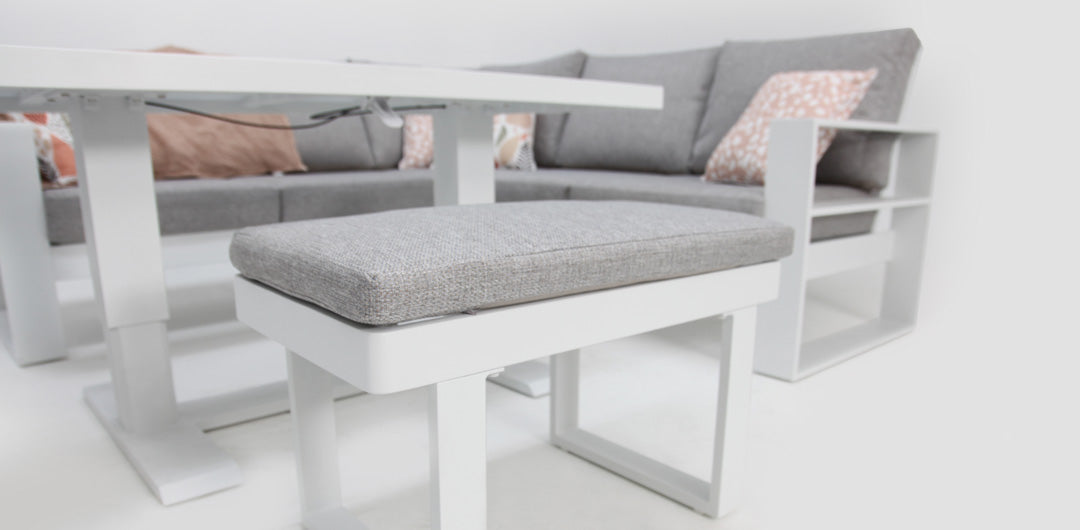 Hayman Holste Corner Lounge Setting - White