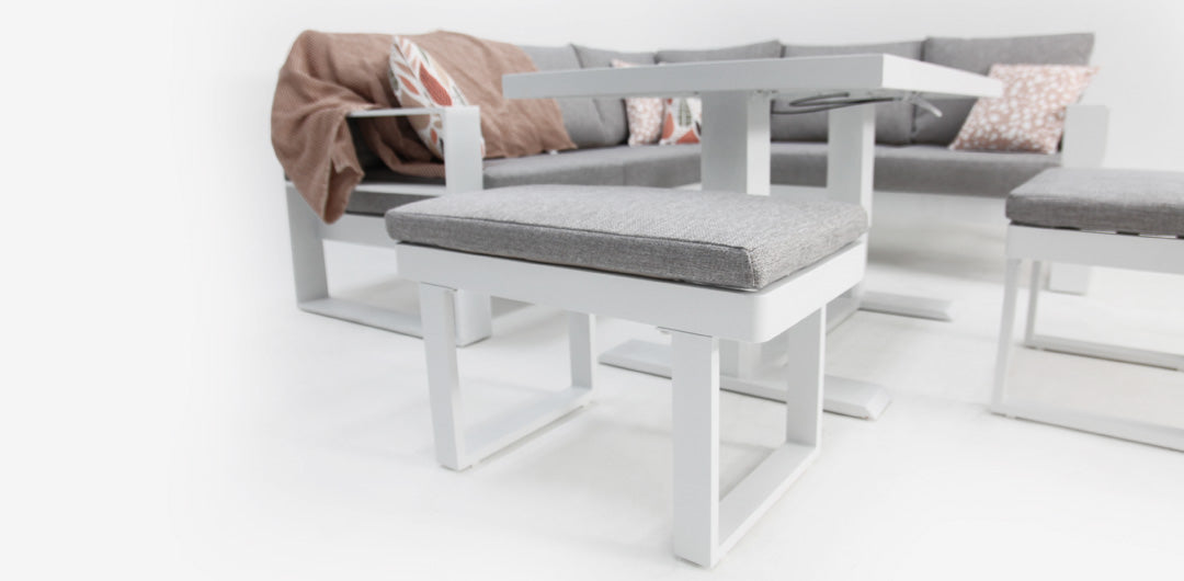 Hayman Holste Corner Lounge Setting - White