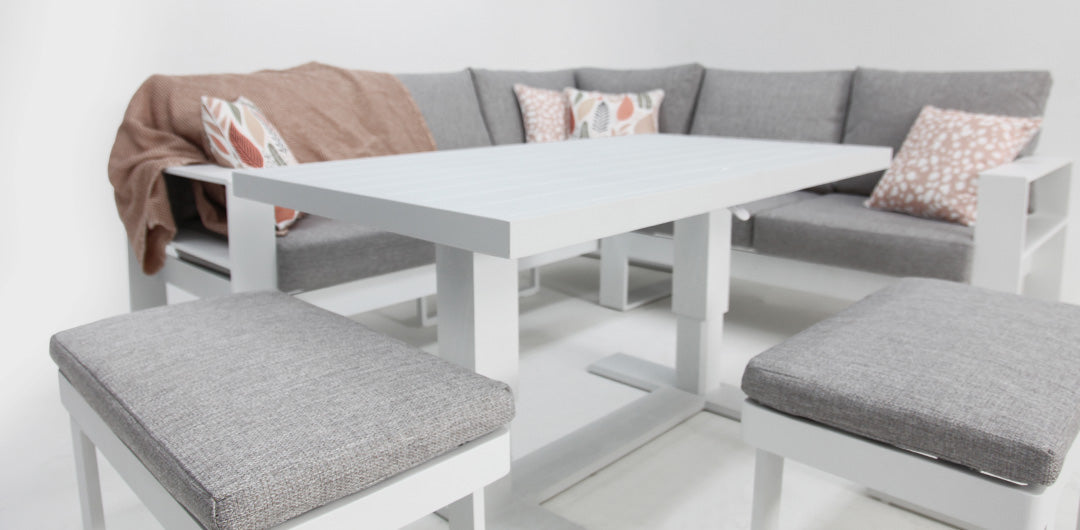 Hayman Holste Corner Lounge Setting - White