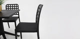 Frankie 5pc Dining Setting - Black