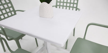 Frankie 5pc Armchair Dining Setting - Green/White