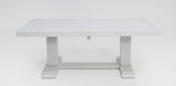 Holste Adjustable Height Table - White