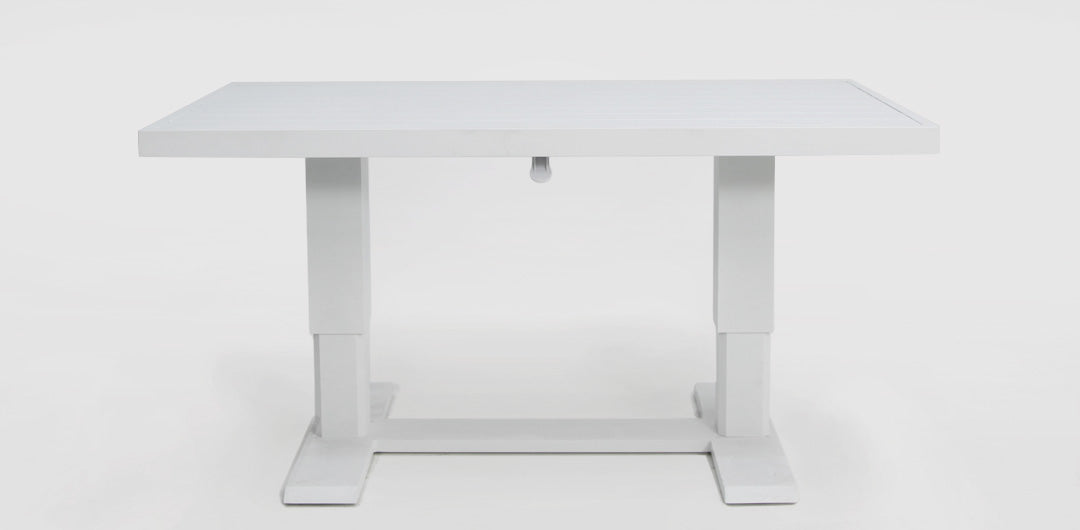 Holste Adjustable Height Table - White