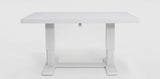 Holste Adjustable Height Table - White