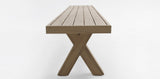 Ravenne 220cm Bench - Natural