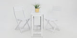 Tea 3pc Setting - White