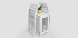 Tea 3pc Setting - White