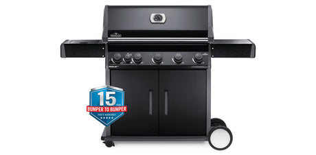 Napoleon Rogue XT 625 SIB 5 Burner BBQ with Infrared Side Burner - RXT625SIBPK-1-AU