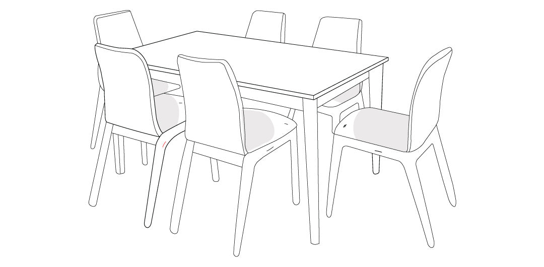 Odie Home Premium 7pc Dining Setting Cover - Black