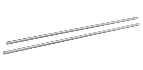 Max Classic Extension Mount Poles 1200mm - Silver